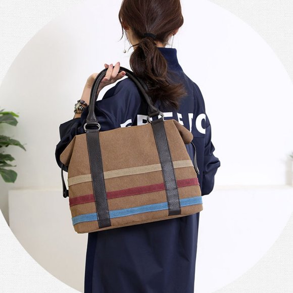 Casual Canvas Women Luxury Designer Hand Bags - Picture 15 of 16